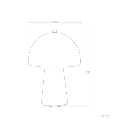 Lampe à poser Métal Quinga - 124396 - vue 10