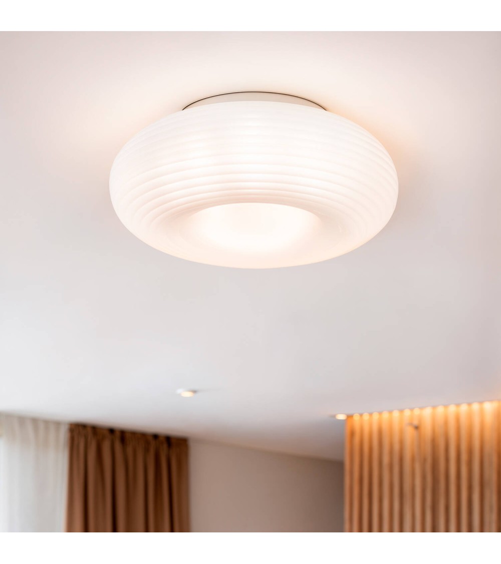 Plafonnier LED 24W Rond Métal Ø350 mm Junai - 124501 - vue 1