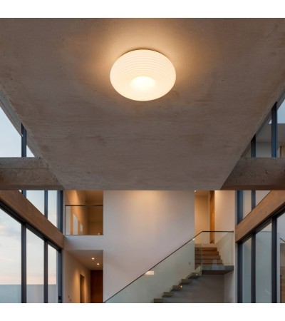 Plafonnier LED 24W Rond Métal Ø350 mm Junai - 124501 - vue 2