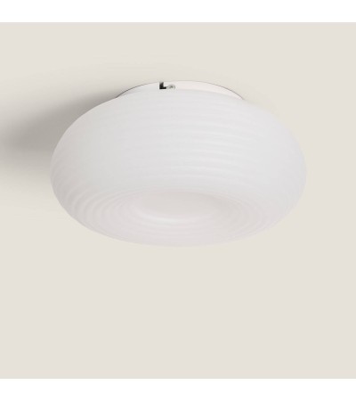 Plafonnier LED 24W Rond Métal Ø350 mm Junai - 124501 - vue 3