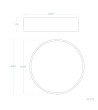 Plafonnier LED 30W Métal Talagapa S - 124691 - vue 8