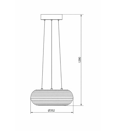 Suspension LED 24W Métal Junai - 124771 - vue 9