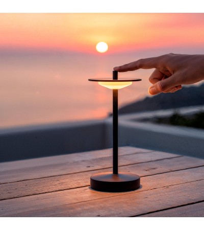 Lampe à Poser LED Portable Extérieure Métal avec Batterie Rechargeable Estepona