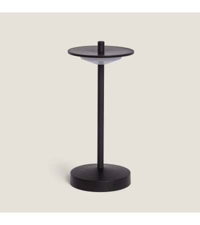 Lampe à Poser LED Portable Extérieure Métal avec Batterie Rechargeable Estepona - 124781 - vue 2