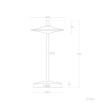 Lampe à Poser LED Portable Extérieure Métal avec Batterie Rechargeable Estepona - 124781 - vue 8