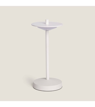 Lampe à Poser LED Portable Extérieure Métal avec Batterie Rechargeable Estepona - 124781 - vue 12