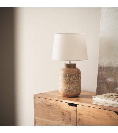 Lampe à Poser Bois Akash ILUZZIA - 124796 - vue 7