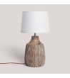 Lampe à Poser Bois Tanmay ILUZZIA - 124801 - vue 2