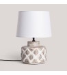 Lampe à Poser Bois Divya ILUZZIA - 124811 - vue 1