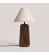 Lampe à Poser Bois Ishana ILUZZIA - 124816 - vue 3