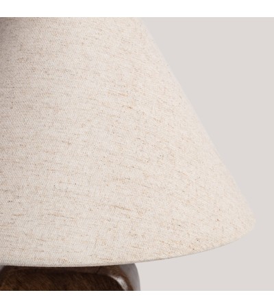 Lampe à Poser Bois Ishana ILUZZIA - 124816 - vue 6