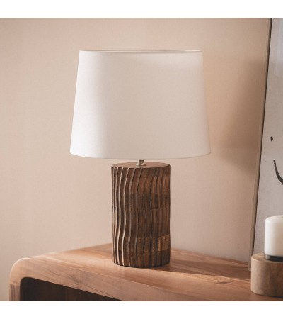Lampe à Poser Bois Shruti ILUZZIA