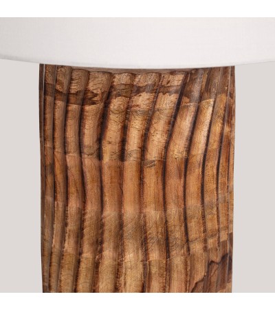 Lampe à Poser Bois Shruti ILUZZIA - 124821 - vue 4