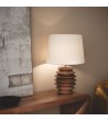 Lampe à Poser Bois Vihaan ILUZZIA - 124836 - vue 1