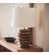 Lampe à Poser Bois Vihaan ILUZZIA - 124836 - vue 7