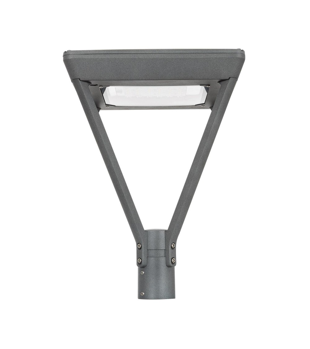 Lampadaire LED 60W Aventino Square LUMILEDS PHILIPS Xitanium Dimmable 1-10V - 79922 - vue 1