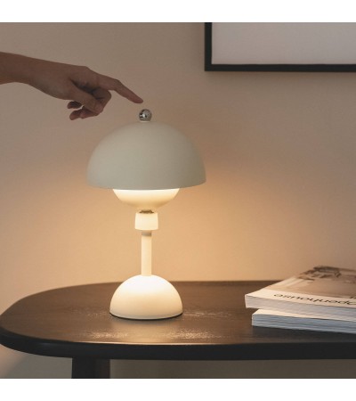 Lampe à Poser LED 5W Portable avec Batterie USB Rechargeable Pauna - 124896 - vue 12