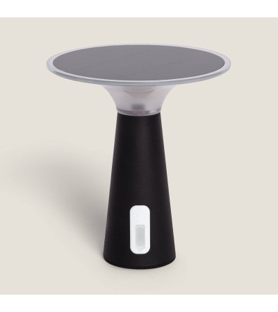 Lampe de Table Solaire d'Extérieur LED Portable avec Batterie USB Rechargeable Soucha - 124906 - vue 2