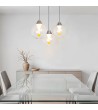 Suspension LED Verre 30W Liborina 3 Spots - 124971 - vue 2