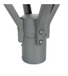 Lampadaire LED 60W Aventino Square LUMILEDS PHILIPS Xitanium Dimmable 1-10V - 79922 - vue 7
