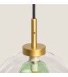 Suspension Aluminium et Verre Hassi - 124986 - vue 6