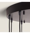 Suspension Aluminium et Verre 12 Spots Hassi - 125011 - vue 9