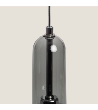 Suspension LED 5W Aluminium et Verre Fontans - 125021 - vue 4