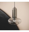 Suspension LED 5W Aluminium et Verre Fontans - 125021 - vue 6