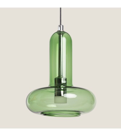 Suspension LED 5W Aluminium et Verre Fontans - 125021 - vue 12
