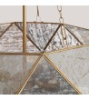 Suspension Métal et Verre Octagon - 125181 - vue 4