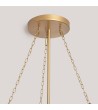 Suspension Métal et Verre Octagon - 125181 - vue 6