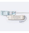 Panneau LED 60x60 cm 40W 4000 lm Variateur PHILIPS Xitanium avec Boîte de Connexion Rapide et Câble de Sécurité - 125201…