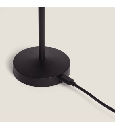 Lampe à Poser LED Portable Extérieure Métal avec Batterie Rechargeable Pirinoa - 125226 - vue 6