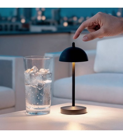 Lampe à Poser LED Portable Extérieure Métal avec Batterie Rechargeable Pirinoa - 125226 - vue 10