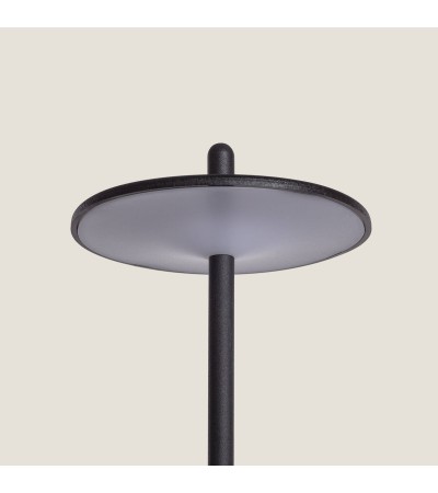 Lampe à Poser LED Portable Extérieure Métal avec Batterie Rechargeable Milevani - 125236 - vue 4