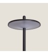 Lampe à Poser LED Portable Extérieure Métal avec Batterie Rechargeable Milevani - 125236 - vue 4