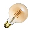 Ampoule LED Filament E27 8W 750 lm G95 Gold - 107236 - vue 1