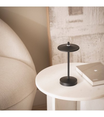 Lampe à Poser LED Portable Extérieure Métal avec Batterie Rechargeable Milevani - 125236 - vue 10