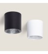 Plafonnier LED 15W Aluminium CCT Sélectionnable CCT Syrah - 125271 - vue 8