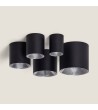 Plafonnier LED 30W Aluminium CCT Sélectionnable Syrah - 125281 - vue 3