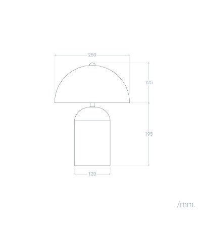Lampe à Poser Métal Slink - 125286 - vue 8