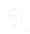 Lampe à Poser Métal Slink - 125286 - vue 8