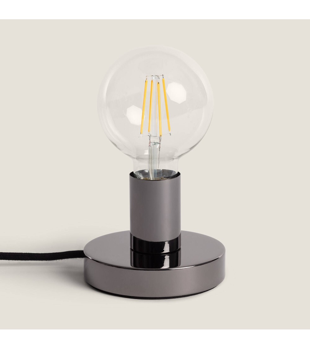 Lampe à Poser Métallique Posaluce Cobble Creative-Cables ABM21VBODEUBRX03-L - 125431 - vue 1