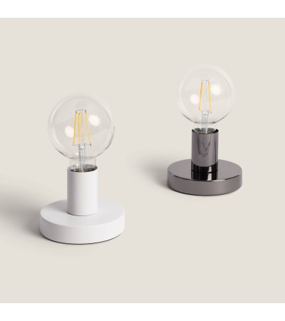 Lampe à Poser Métallique Posaluce Cobble Creative-Cables ABM21VBODEUBRX03-L - 125431 - vue 9