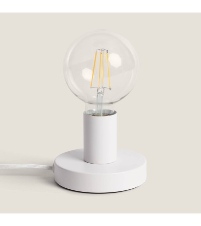 Lampe à Poser Métallique Posaluce Cobble Creative-Cables ABM21VBODEUBRX03-L - 125431 - vue 10