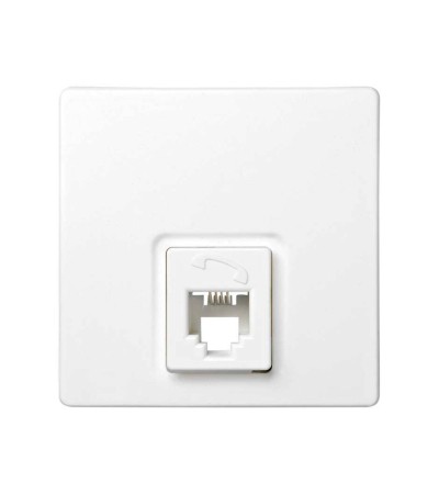 Prise Téléphonique avec 4 contacts SIMON 73 LOFT 73480-60 - 125441 - vue 1