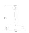 Suspension Acoustique LED 18W Feutre Misis-S - 125446 - vue 10