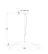 Suspension Acoustique LED 15W Feutre Otti-S - 125456 - vue 10