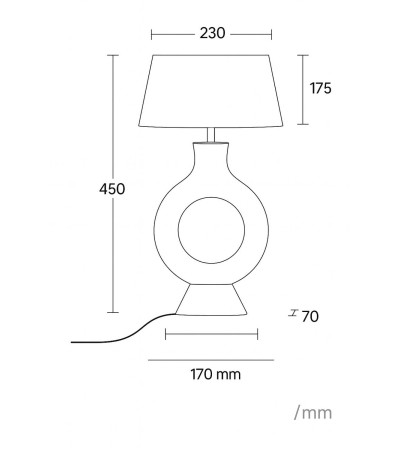 Lampe à Poser Résine Dimahis - 125715 - vue 8