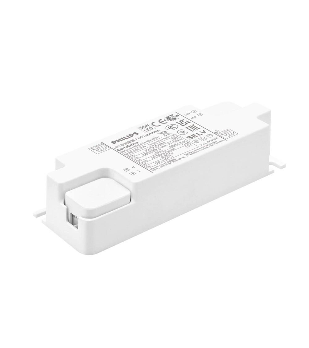 Driver PHILIPS Certadrive 220-240V Sortie 30-40V 900mA 36W - 125771 - vue 1